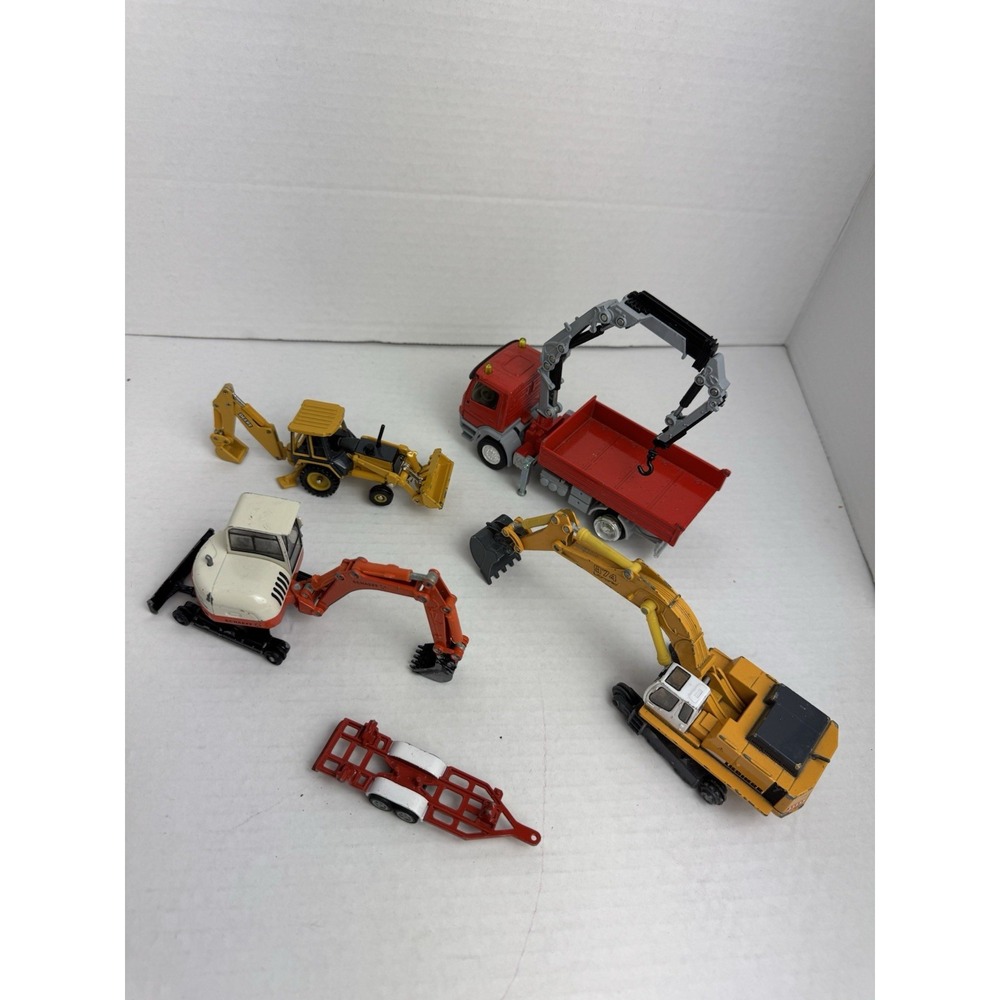 Vintage Die-Cast Toy Vehicle Collection - Assorted Models Missing / Broken Parts